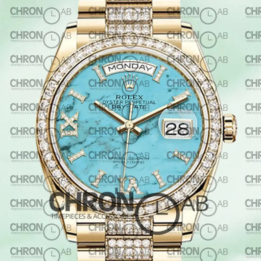 Day-Date 36mm m128348rbr-0038 Automatic Clone Watches
