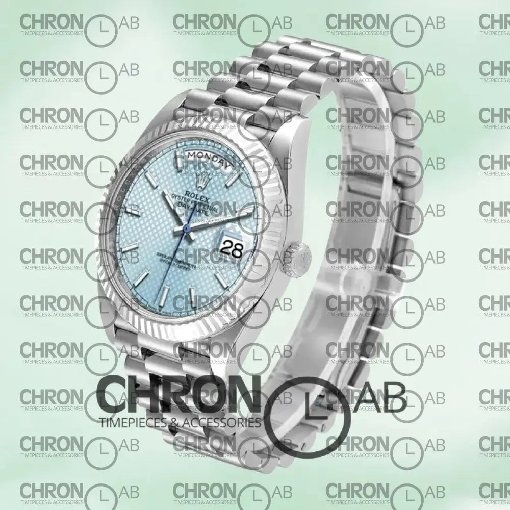 Day-Date 40mm m228236-0005 Blue Dial Clone Watches
