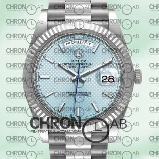 Day-Date 40mm m228236-0005 Blue Dial Clone Watches