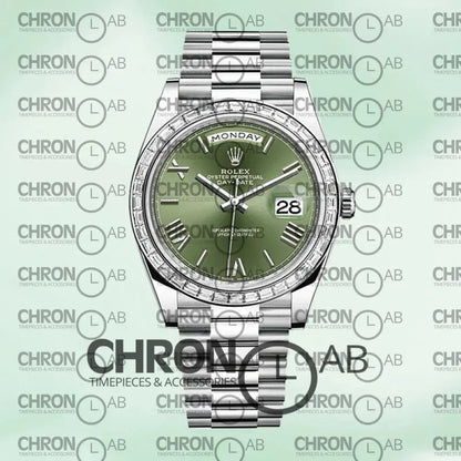 Day-Date 40mm m228396tbr-0020 Silver Clone Watches