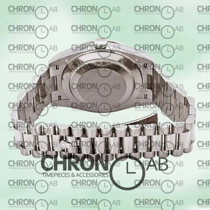 Day-Date 40mm Men’s 228349SSP Silver Jubilee Bracelet Clone Watches