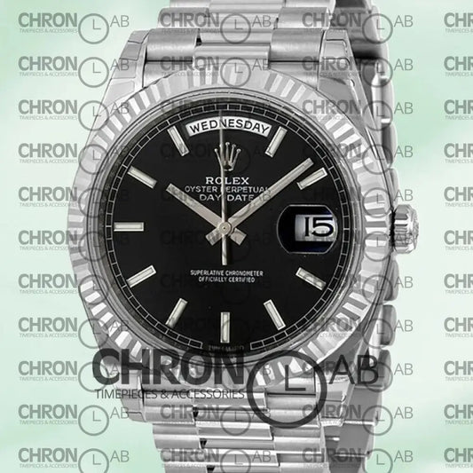 Day-Date 40mm Men’s M228239-0004 Silver Clone Watches