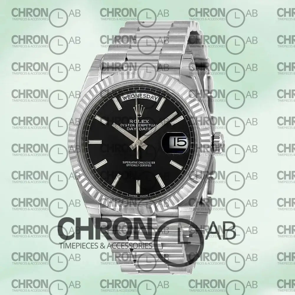 Day-Date 40mm Men’s M228239-0004 Silver Clone Watches