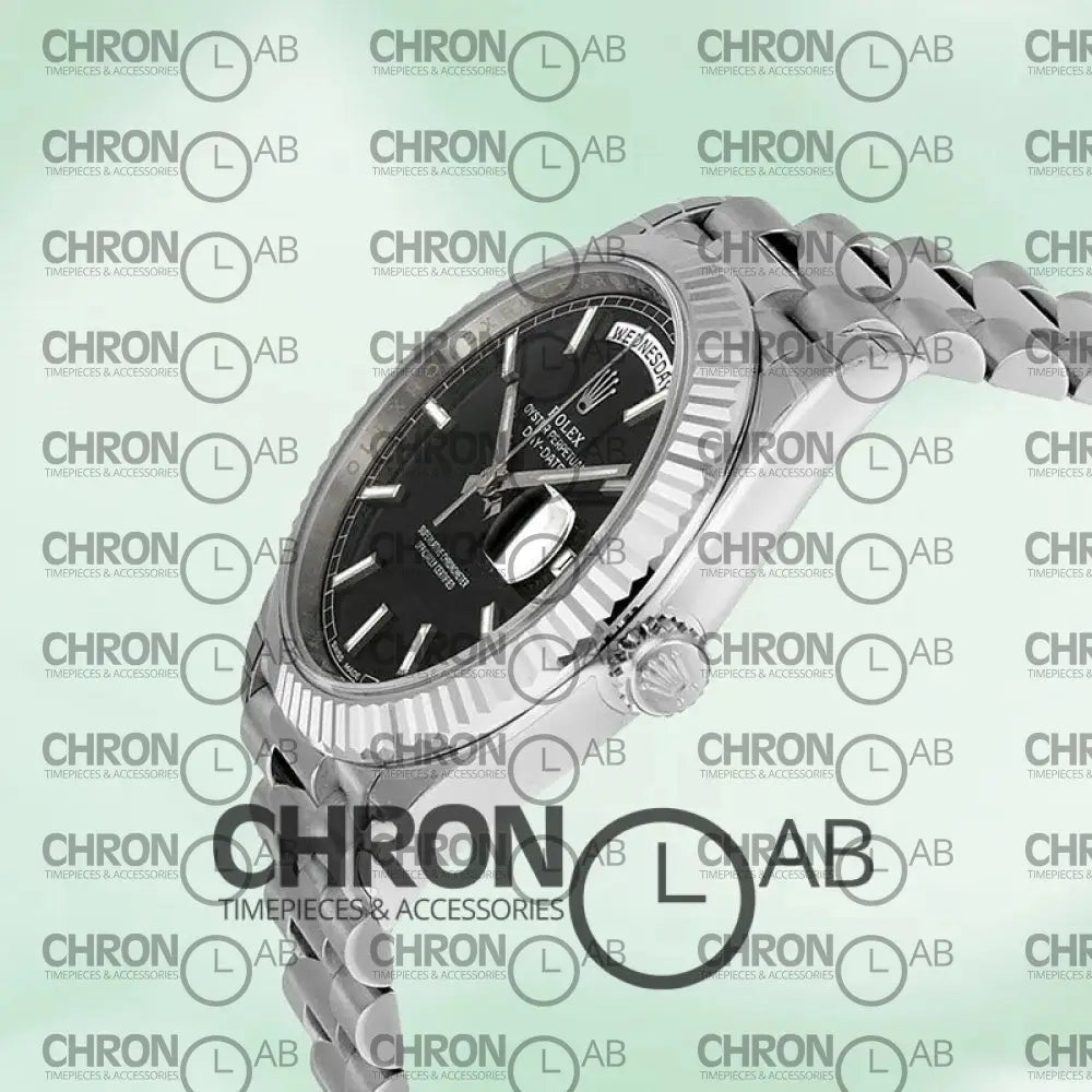 Day-Date 40mm Men’s M228239-0004 Silver Clone Watches