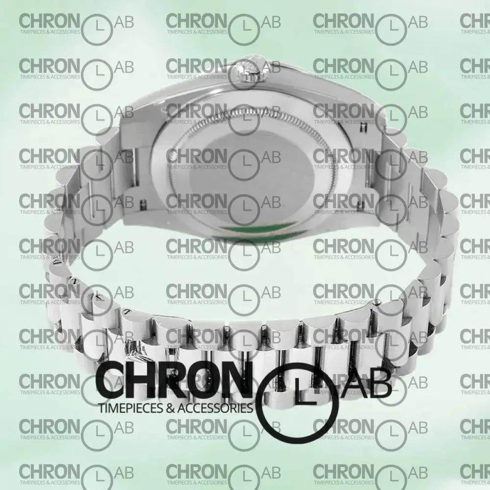 Day-Date 40mm Men’s m228396tbr-0023 Silver Clone Watches