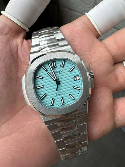 Nautilus Ref. 5711/1A-018 "Tiffany & Co."  Men's Automatic 40mm Swiss Clone DDF 5711