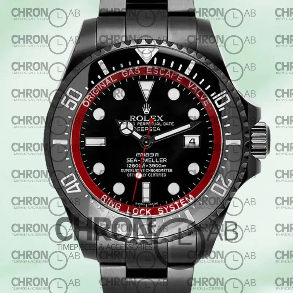Deepsea 116600 44mm Men’s Black Dial Automatic Clone Watches