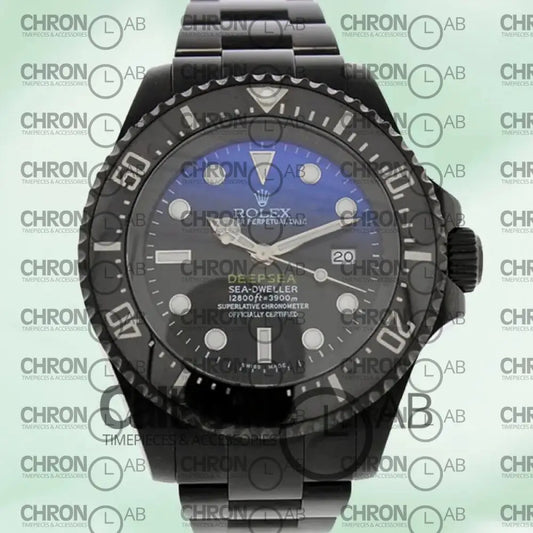 Deepsea 116660 Men’s 44mm Oyster Bracelet Blue Dial Clone Watches