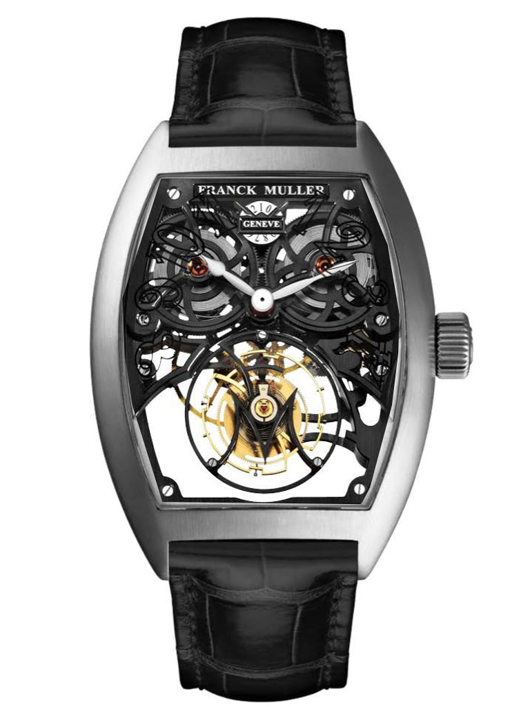 Giga Tourbillon 8889 T G SQT BR SS Black Dial