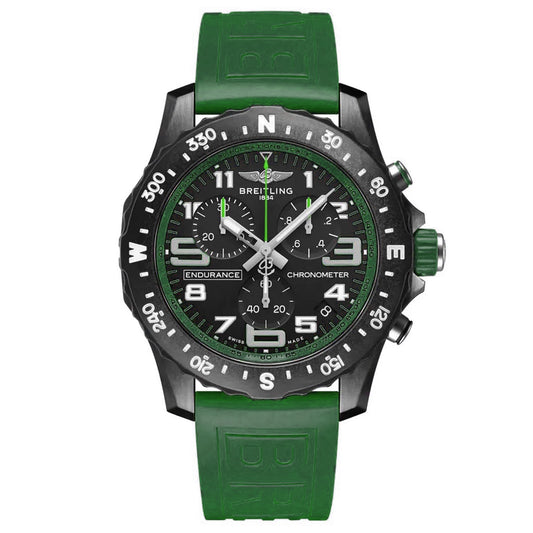 Endurance Pro 44mm Green Rubber Strap Watch X82310A41B1S1