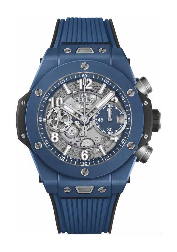 Hublot Big Bang Unico UEFA Champions League 42mm Blue Ceramic