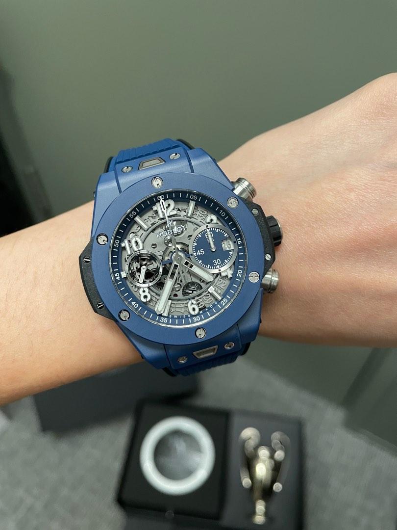 Hublot Big Bang Unico UEFA Champions League 42mm Blue Ceramic