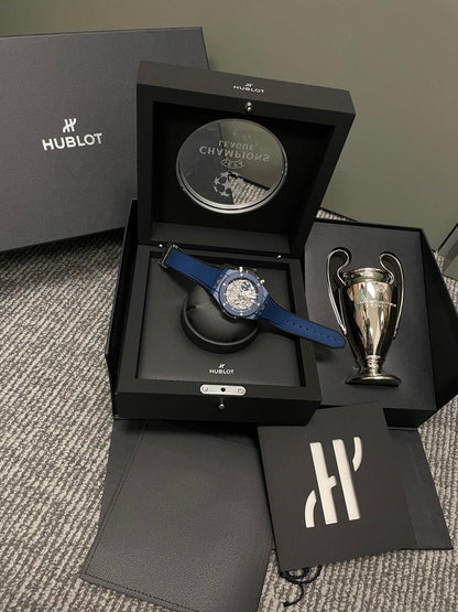 Hublot Big Bang Unico UEFA Champions League 42mm Blue Ceramic