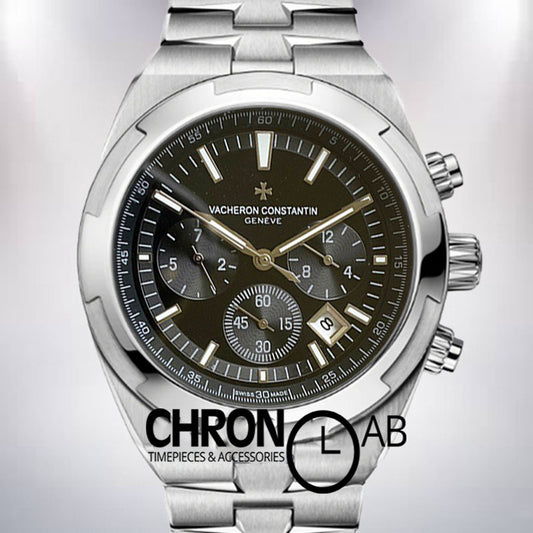 Overseas Men 5500V/110A-B075 42mm Black Dial