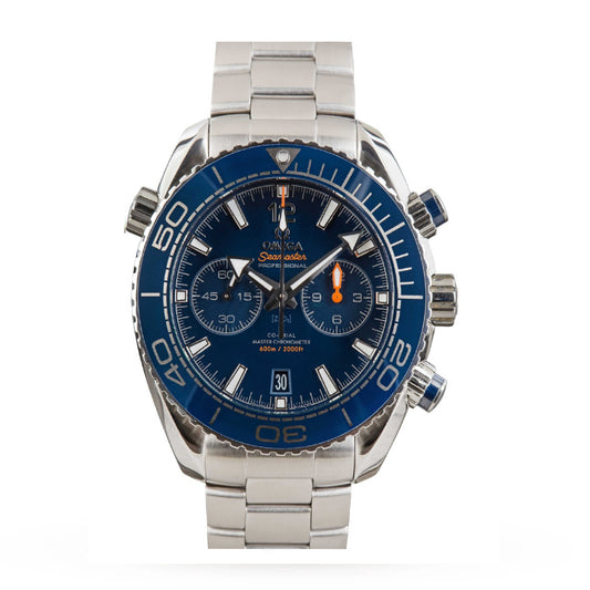 Seamaster Planet Ocean 600M  Chronograph 45.5mm Blue Dial