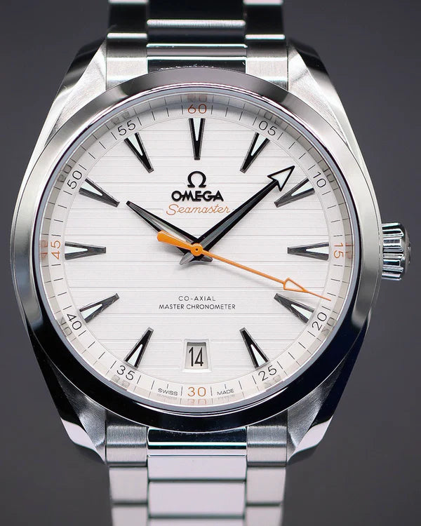 Omega Seamaster Aqua Terra 41mm Steel Luxury Watch with Water Resistance 150M.