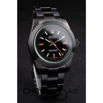 Milgauss PRL05090290 Pro-Hunter Tinted Green Saphire Black Dial