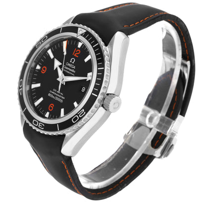 Seamaster Planet Ocean XL Orange Numbers Mens Watch 2900.51.82 45,5mm