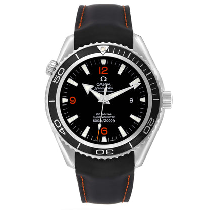 Seamaster Planet Ocean XL Orange Numbers Mens Watch 2900.51.82 45,5mm