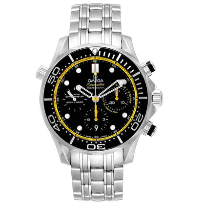 Seamaster Regatta Yellow Hands Watch 212.30.44.50.01.002