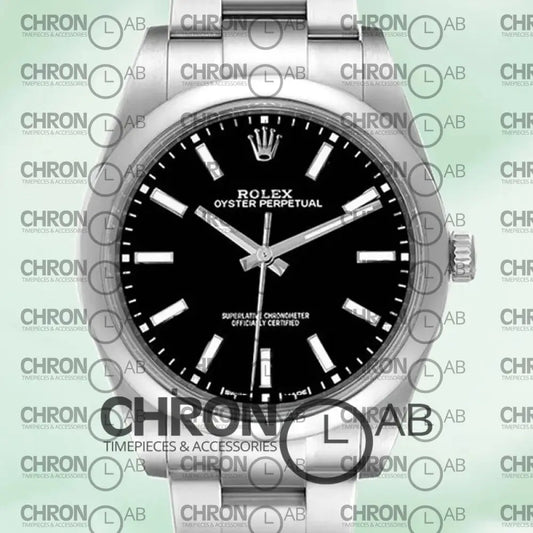 Oyster Perpetual 36mm M114300-0002 Unisex Automatic Black Dial Clone Watches