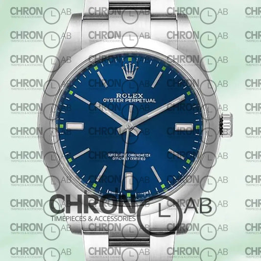 Oyster Perpetual 36mm M114300-0002 Unisex Automatic Blue Dial Clone Watches