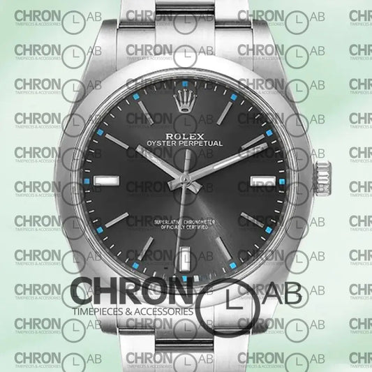 Oyster Perpetual 36mm M114300-0002 Unisex Gray Dial Clone Watches