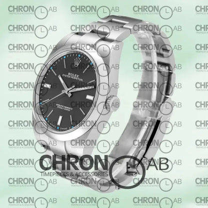Oyster Perpetual M114300-0002 Unisex Gray Dial Clone Watches