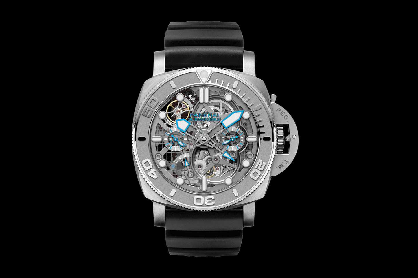 Submersible Ecopangaea Tourbillon GMT 50mm Mike Horn Edition – PAM01108