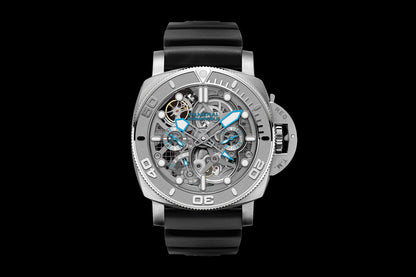Submersible Ecopangaea Tourbillon GMT 50mm Mike Horn Edition – PAM01108