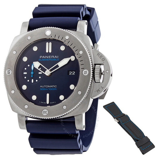 Submersible BMG-TECH Automatic Blue Dial Men's Watch Item PAM00692 Clone