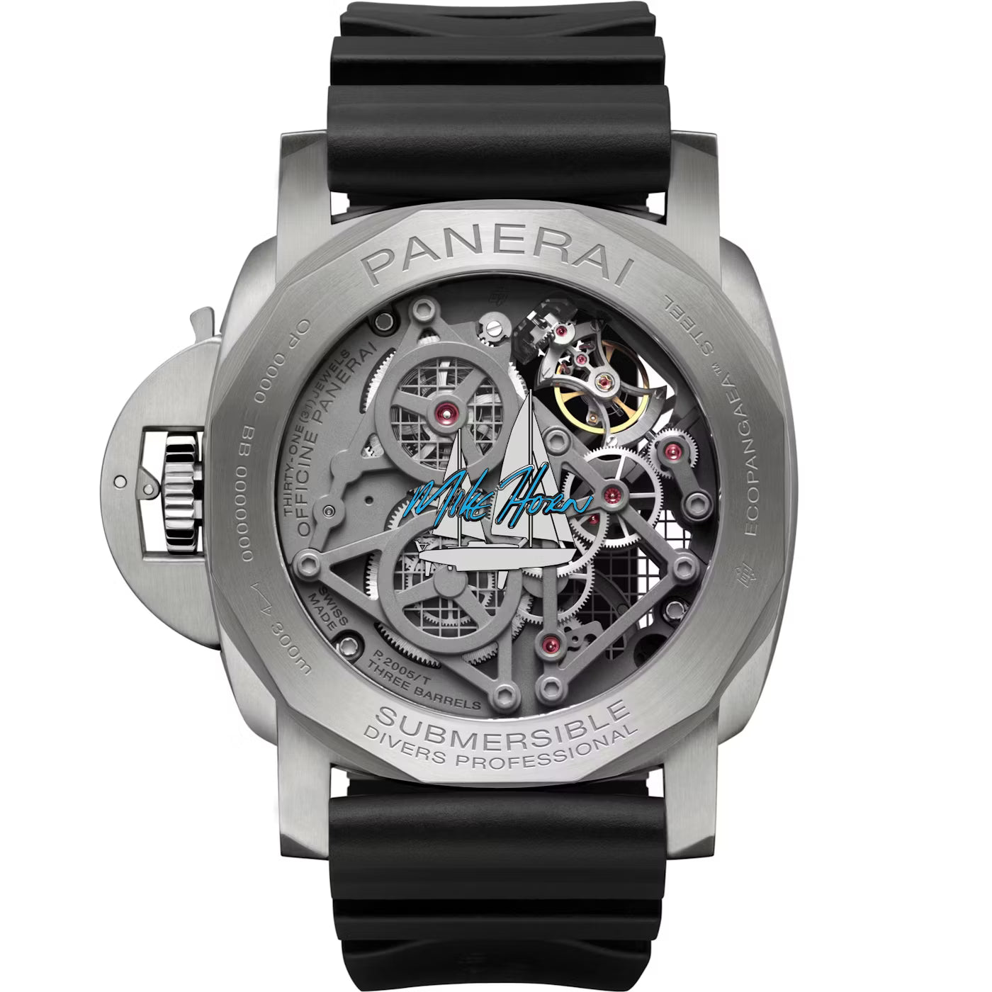 Submersible Ecopangaea Tourbillon GMT 50mm Mike Horn Edition – PAM01108