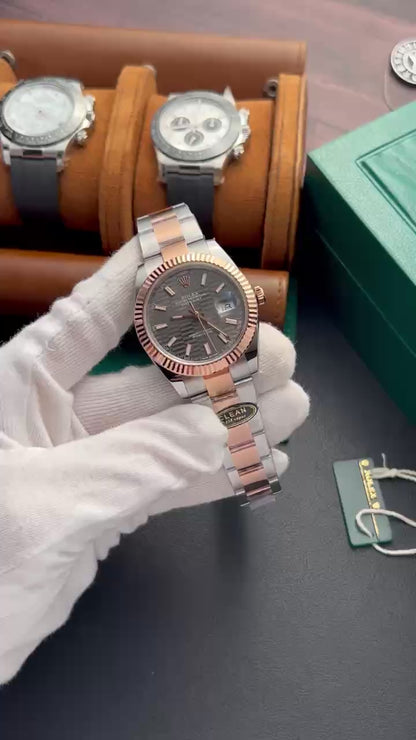 Rolex DateJust 126331 Replica Watch Demi Grey Dial Clean Factory 41mm