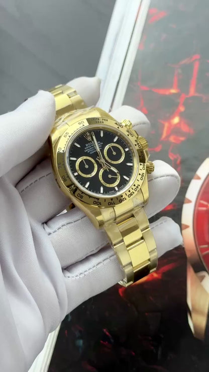 Rolex Cosmograph Daytona M126508 Black Dial 40mm Clone