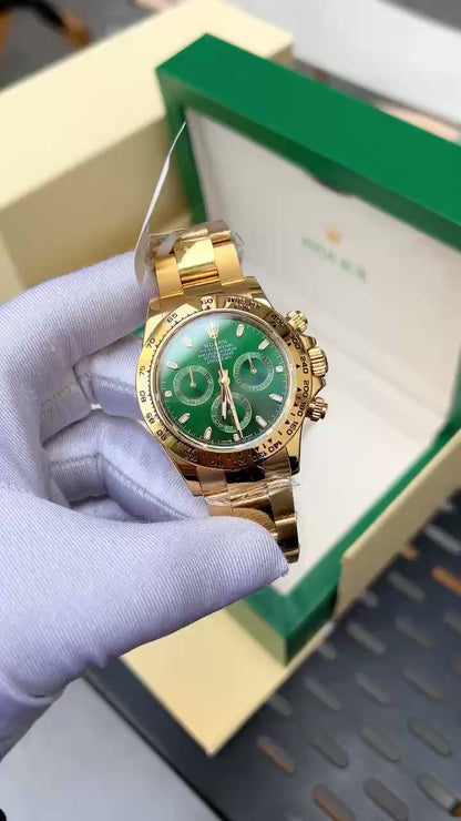 Rolex Daytona Loki Gold Wrapped  Replica Watch Nob Factory 40mm