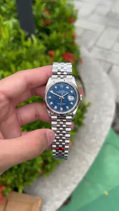 Rolex DateJust 126234 Watch Blue Dial VS Factory 36mm