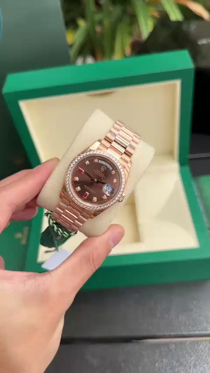Rolex Day-Date Dial Chocolate President Dial EW Factory 36mm