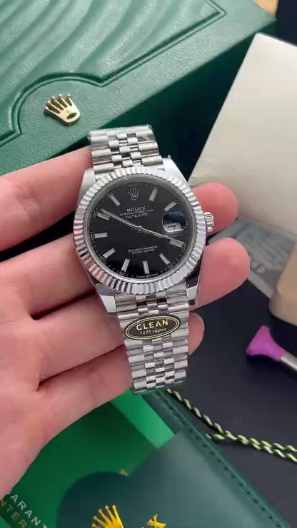 Rolex Replica Watches Datejust 126334 Black Dial Clean Factory 41mm