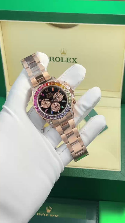 Rolex Cosmograph Daytona Rainbow 116595 Best Replica Watch BT Factory 40mm