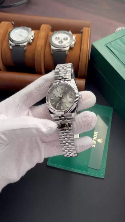 Rolex Datejust 126334 Replica Watch Siver Dial Clean Factory 41mm