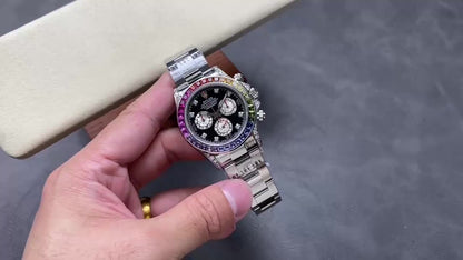 Rolex Cosmograph Rainbow Replica Noob Factory 40mm
