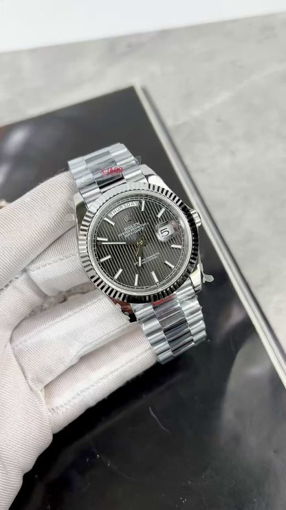 Rolex Day-Date 228236 Replica Watch Grey Dial GM Factory 40mm