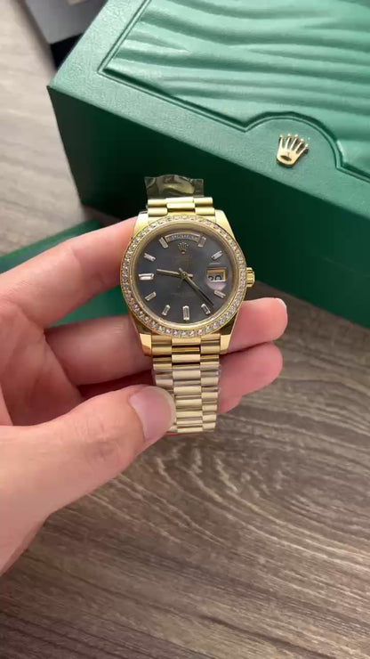 Rolex Day-Date Mother Of Pearl Dial President Strap 40mm Clone
