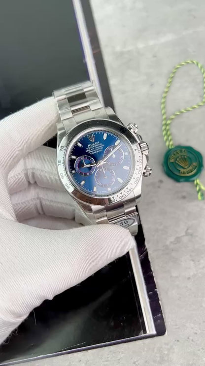 Rolex Daytona 116509 Replica Watch Blue Dial Clean Factory 40mm