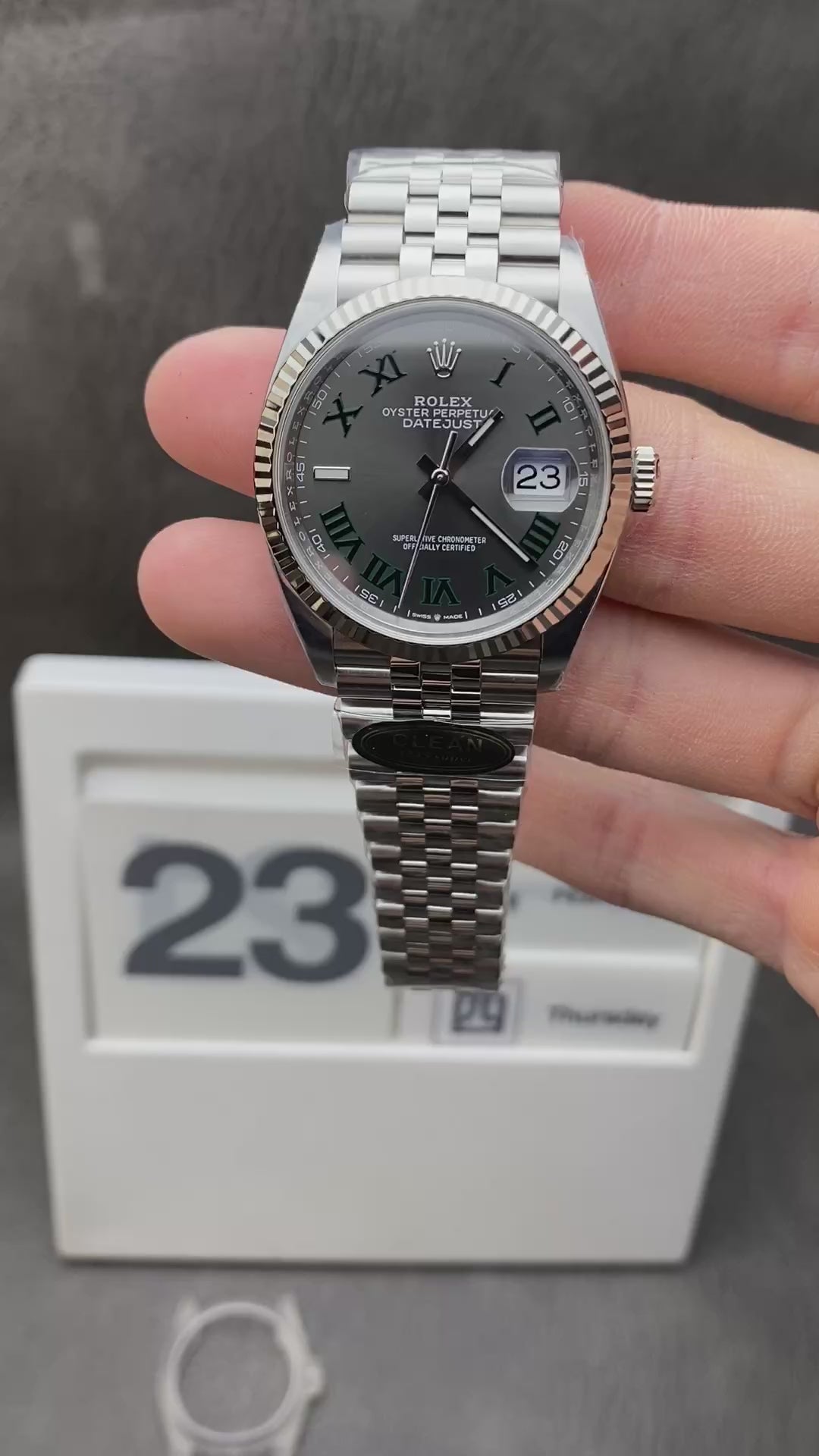 rolex-datejust-41mm-126334-wimbledon-dial-jubilee-clean-factory-video-review