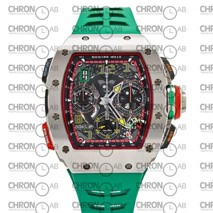 RM65-01 Automatic Winding Split Seconds Chronograph Clone 44mm Watches