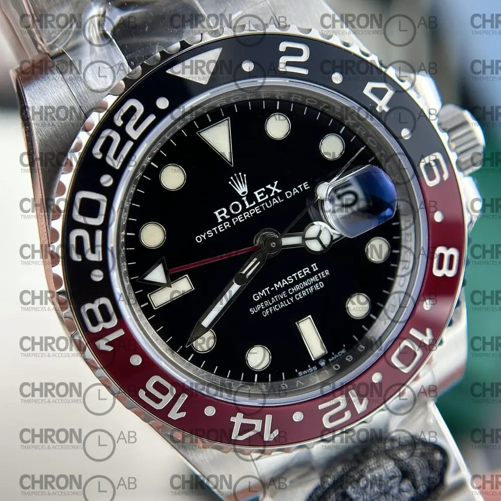 Rolex Best Replica Watch GMT-Master II Coke Black Dial Clean Factory 40mm Watches