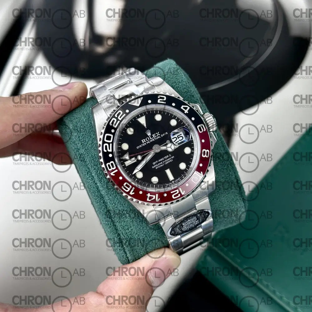Rolex Best Replica Watch GMT-Master II Coke Black Dial Clean Factory 40mm Watches