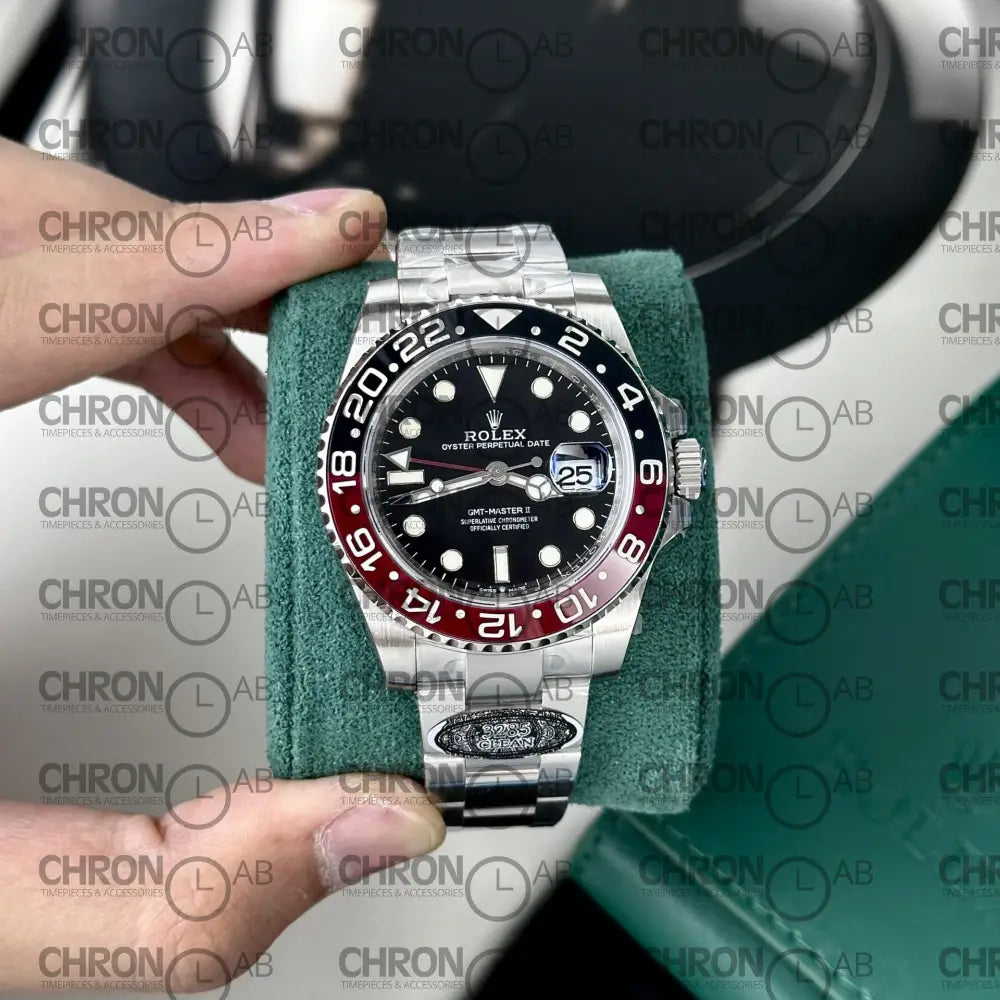 Rolex Best Replica Watch GMT-Master II Coke Black Dial Clean Factory 40mm Watches