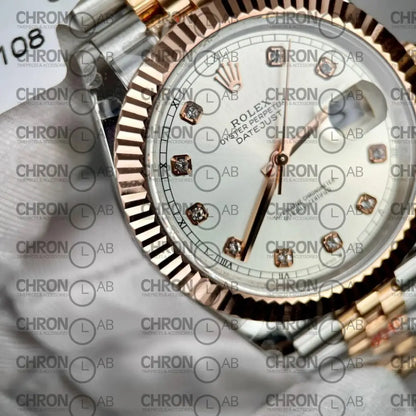 Rolex DateJust 126331 Replica 41mm – Gold Wrapped Silver Dial – GM Factory Watches